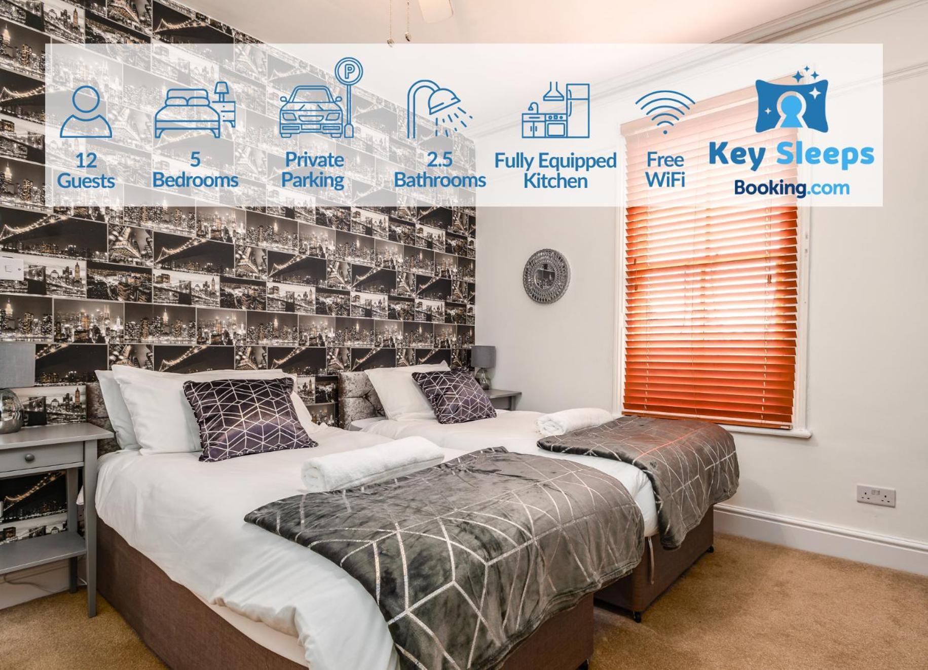 Spacious Contractor House For Large Groups - Private Parking Νορθάμπτον Εξωτερικό φωτογραφία